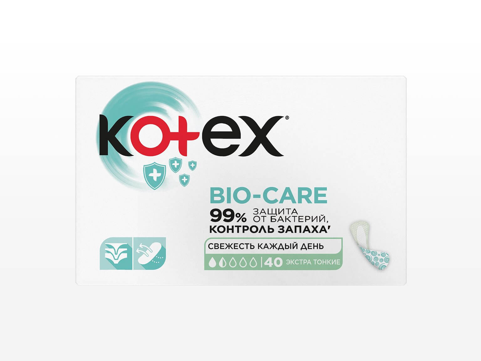 Kotex Bio-Care экстра жұқа 40 дана