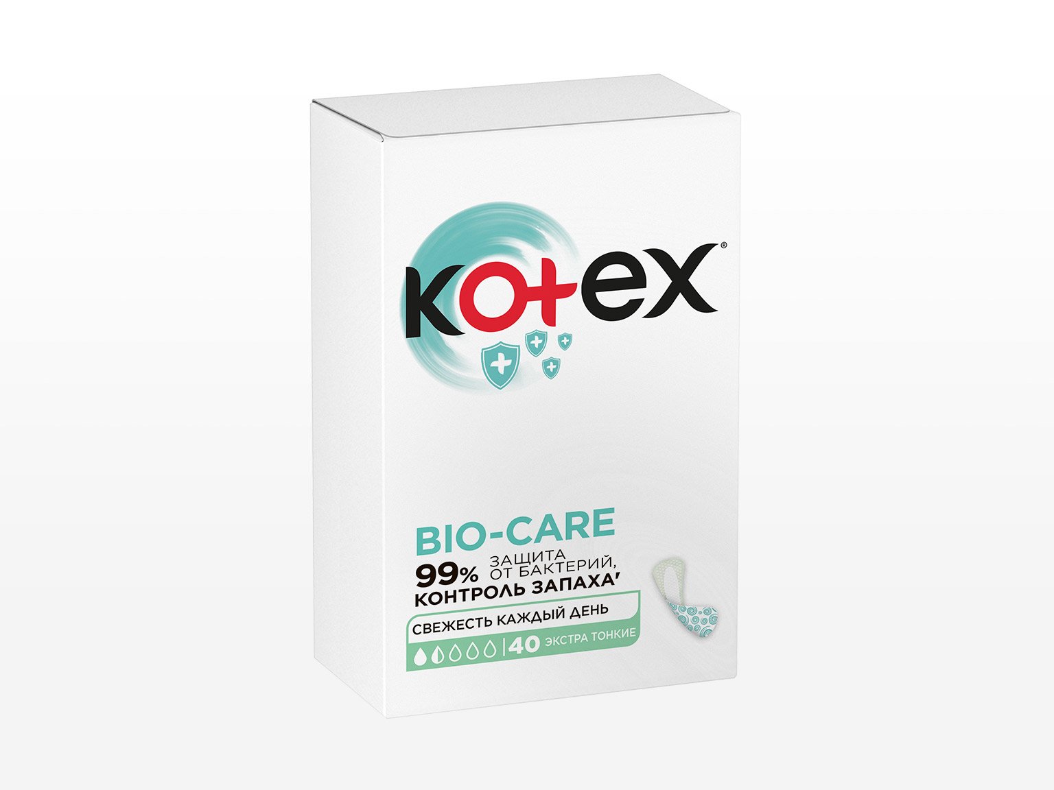 Kotex Bio-Care экстра жұқа 40 дана