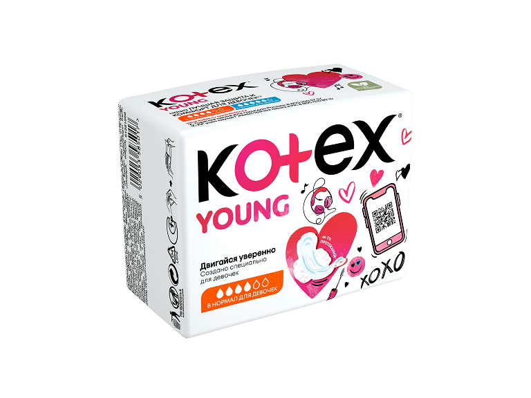 Kotex Young Нормалдуу