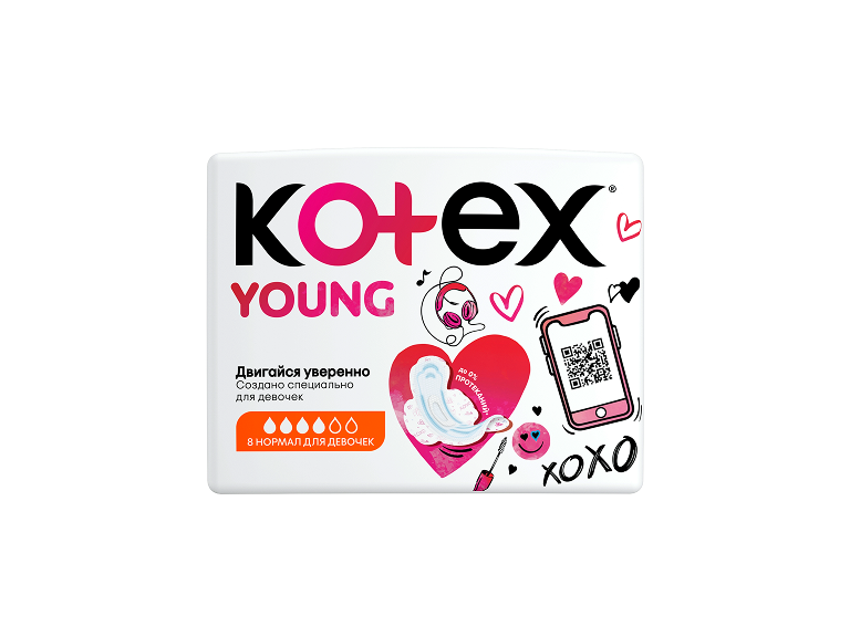 Kotex Young Нормалдуу