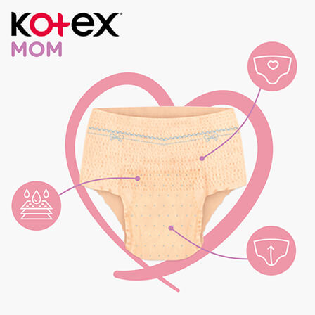 Послеродовые трусики Kotex